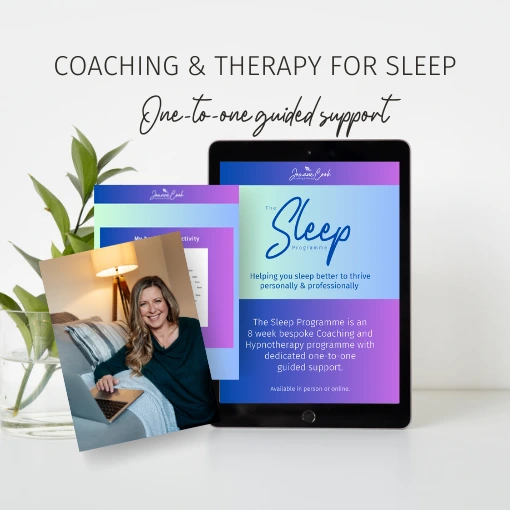 Joanne cook therapy for sleep programme